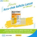 Jarum Lancet AccuCheck Softclix isi 100 Pcs ( Performa Active Instant)