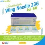 BD 367292 Vacutainer Wing Needle 23G x 3/4x7" isi 50 pcs