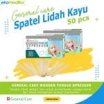 GENERAL CARE Spatel Kayu Wooden Tongue