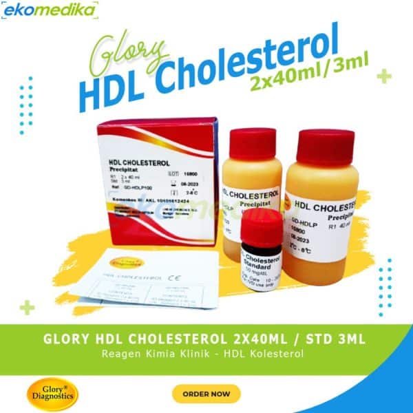 Glory Reagen HDL Cholesterol Precipitat 2x40ml - Eko Medika