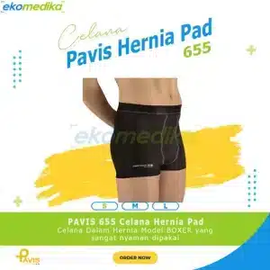 Celana Dalam Hernia Pria PAVIS ART 655 Supporter + PAD