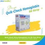 Strip Quick Check Isi 50 Hb Hemoglobin