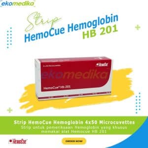 Strip Hemoglobin HEMOCUE HB 201 4x50 Microcuvettes (200 pcs)