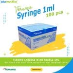 TERUMO Syringe 1ml With Needle Tuberculin 100ea