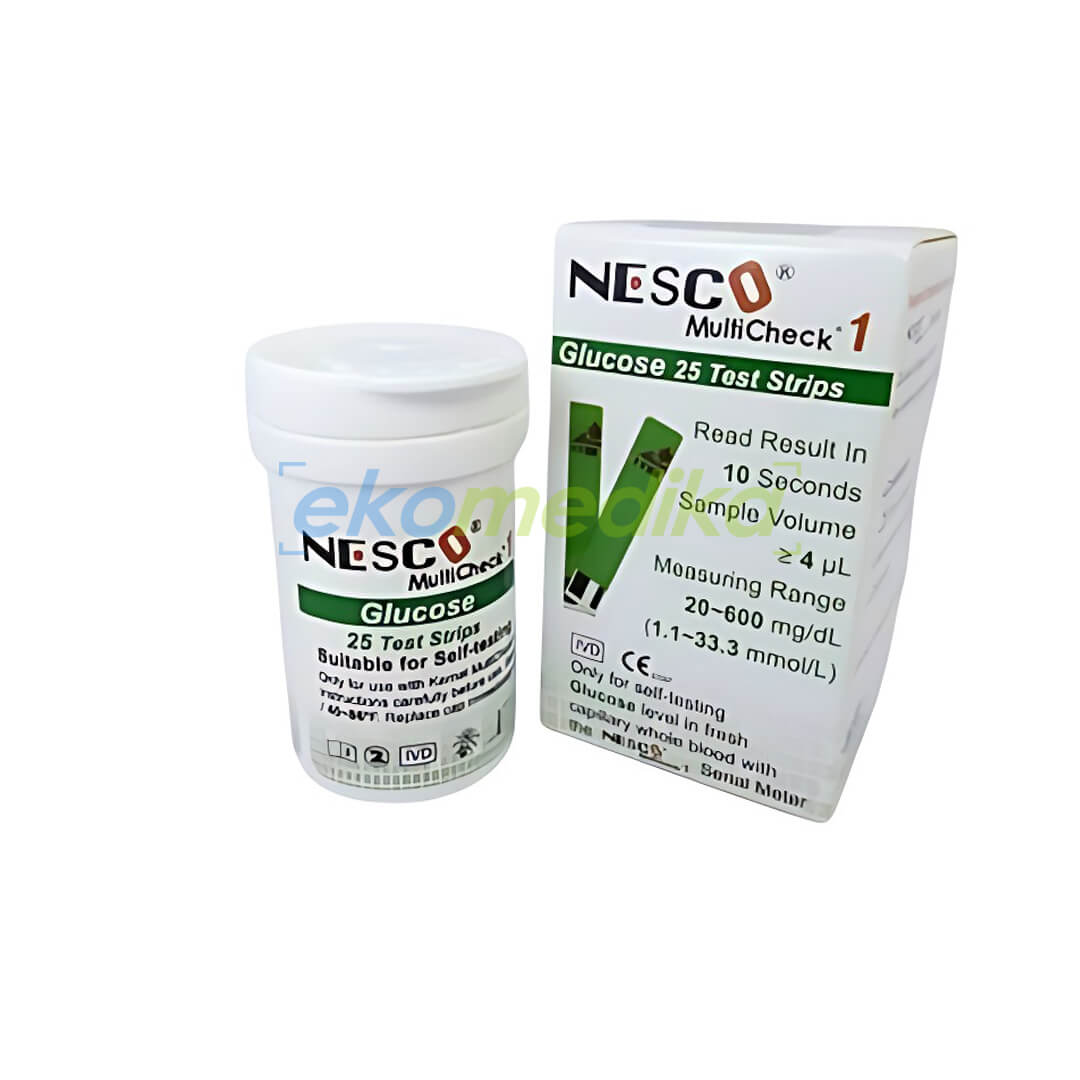 strip tes gula nesco isi 25