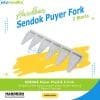 Sendok Puyer Plastik 6 Fork
