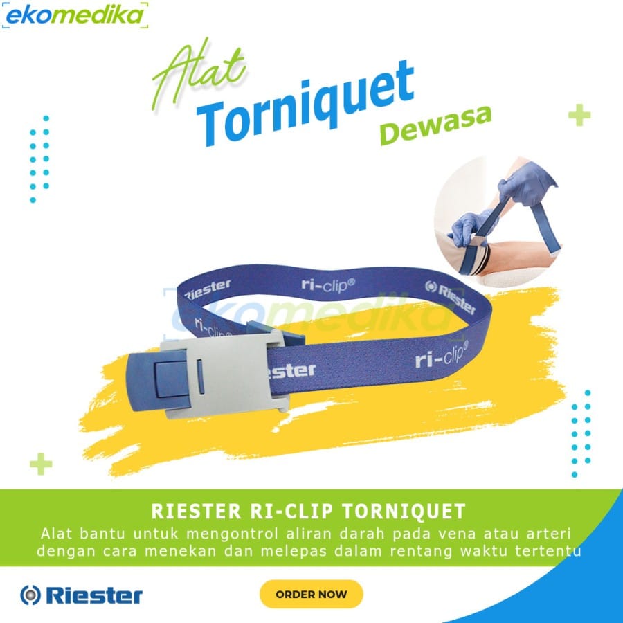 Torniquet Riester Ri Clip Torniket Alat Penjepit Aliran Darah Germany 1