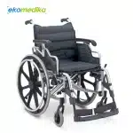 Kursi roda aluminium GEA FS 950 LBPQ dengan sandaran tangan bisa dilepas dan roda belakang velg racing