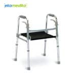 Walker Duduk GEA FS-961 dengan kerangka aluminium dan tempat duduk lipat