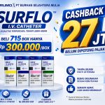SURFLO IV CATHETER TERUMO IV 20G, 22G, 24G