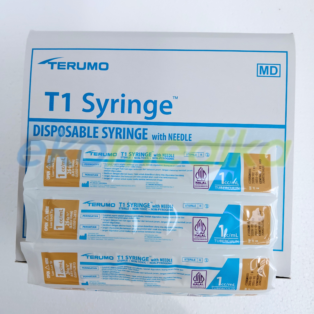TERUMO SYRINGE T1 1CC